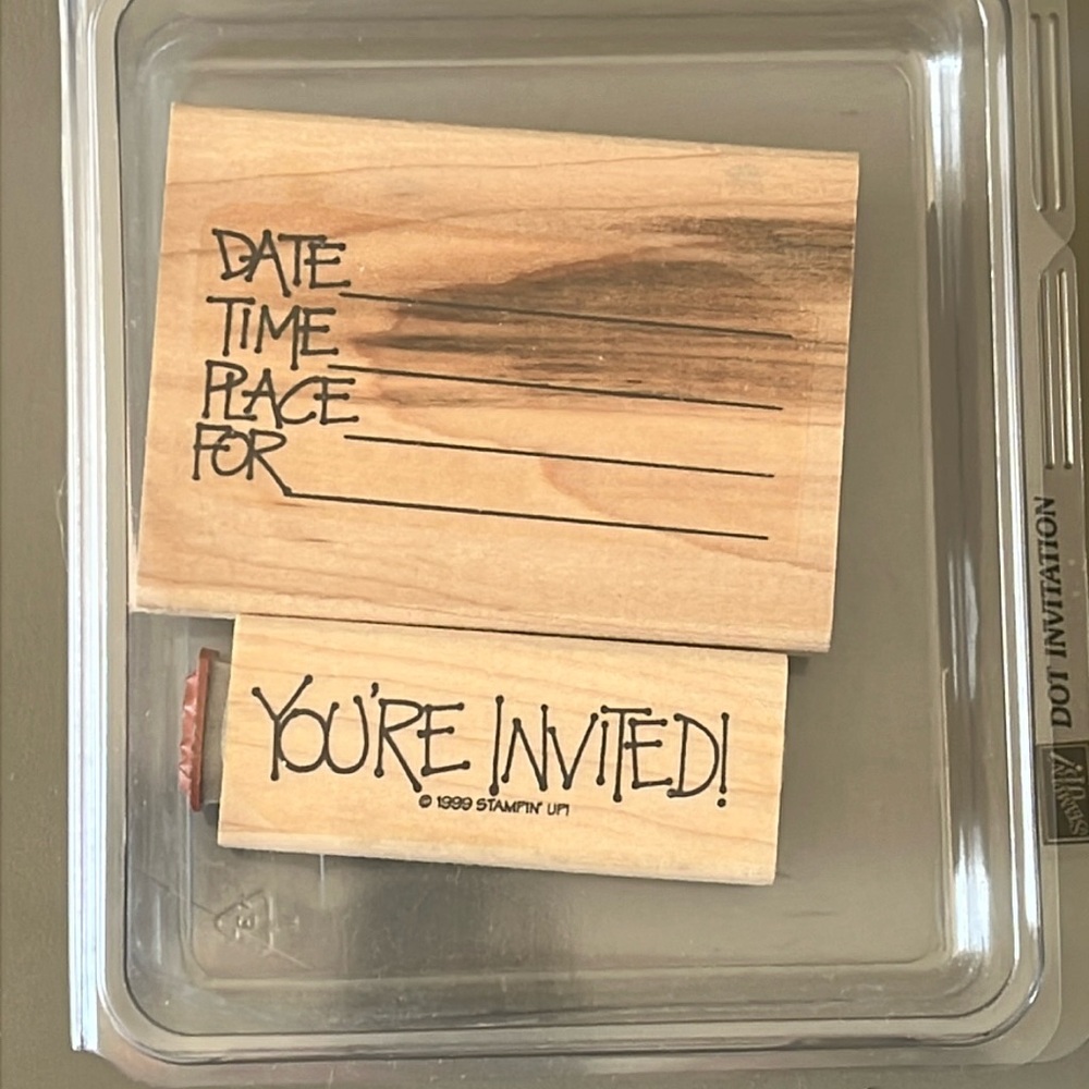 Dot Invitation Stamp Set